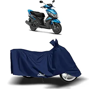 DREAM - Yamaha Ray Z New BS6 Water Resistant - Dust Proof - Full Bike Scooty Two Wheeler Body Cover for Yamaha Ray Z (Navy Blue)