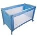 Safetots Sleep and Go Travel Cot Blue with Deluxe Mattress