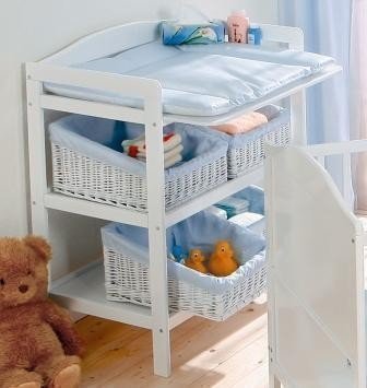 Preisvergleich Produktbild Leipold Wickelregal Nena , weiß