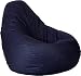 CaddyFull Leatherite Bean Bag with Beans | Size ( L ) | Colour - ( Blue ) RS.899.00