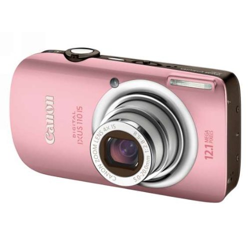 Canon Digital IXUS 110 IS Digitalkamera (12 Megapixel, 4-fach Wide-Zoom, 6,9cm (2,8 Zoll) Display, HDMI, Active Display) pink Canon Digital IXUS 110 IS Digitalkamera (12 Megapixel, 4-fach Wide-Zoom, 6,9cm (2,8 Zoll) Display, HDMI, Active Display) pink