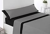 CAMA CON LARGO DE 190-200 CM BAJERA ELÁSTICA, ENCIMERA Y 1 FUNDA ALMOHADA