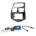 Produktbild CARAV 11-180-Lp-14 doppel DIN Radioblende Set für CHEVROLET Spark (M300) 2010-2012 mit Lenkradfernbedienung für Pioneer Autoradio und Antennen-Adapter
