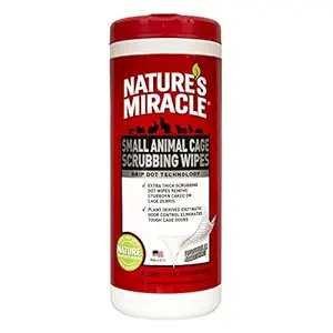 Nature's Miracle 30 Count Small Animal Cage Scrubbing Wipes