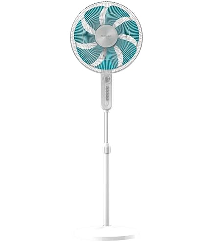 Bestron Staande ventilator - Ventilator (Chroom