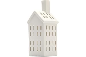 Zweipappel Portacandele in ceramica bianco portacandele mestiere