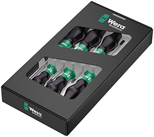 Wera 1334/6 Schraubendrehersatz Kraftform Comfort, 6-teilig, 05031551001 - 2