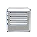 Produktbild WAOBE 4 Fach-Desktop-Büro-Aktenschrank-Aluminiumdatenakten-Kabinett-Verschluss-Büro/Hauptgebrauch, Mit Verschluss