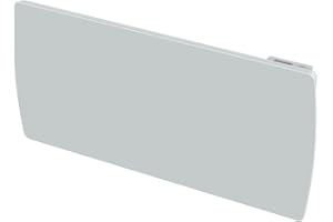 Cayenne 49613 Jarpa 2000 Radiateur à inertie Céramique Verre Blanc LCD 2000W