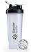 Produktbild BlenderBottle Classic Loop Shaker | Eiweiß Shaker | Diät Shaker | Protein Shaker mit Blenderball - schwarz transparent 940ml