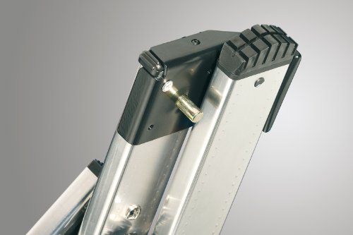 Hailo 7312-101 ProfiStep Alu-Kombileiter 3-teilig mit Einhängetritt 3x 12 Sprossen - 5