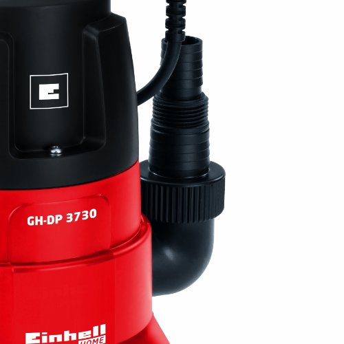 Einhell Schmutzwasserpumpe GH-DP 3730 (370 W, max. 9000 l/h, Fremdkörper bis 30 mm, max. Förderhöhe 5 m, stufenlos einstellbarer Schwimmerschalter) - 5
