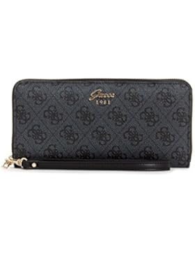 GUESS Jacqui SLG Large Zip Around Coal