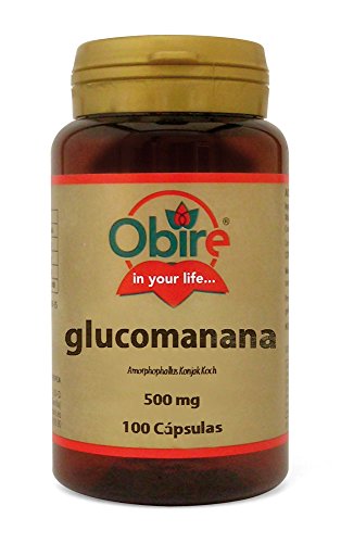 Glucomanana 500 mg. 100 capsulas