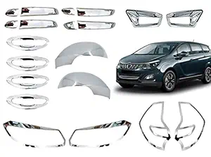 CAR SAAZ Exterior Chrome Accessories Combo Kit for Marazzo (2018-Present) Set of 16Pcs