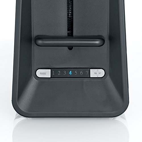 Severin AT 2260 Automatik-Langschlitztoaster „Supreme“, edelstahl gebürstet / schwarz - 6