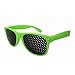Produktbild Huayang Neue Augenoptik Sehvermögen Improver Splintloch Glas Anti Müdigkeit Stenopeic Brille (grün)