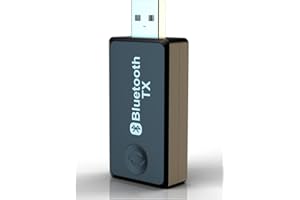 Bluetooth Transmitter Receiver, POMME USB Bluetooth Adapter Bluetooth Audio Transmitter Stereo Computer Bluetooth Adapter, Suitable for TV/Desktop/Laptop/Bluetooth Headset/Bluetooth Speaker