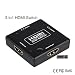 Produktbild Milkee mini tragbar 3 Port fach 3D HD HDMI Switch Umschalter/Verteiler HDMI Switch 3 In/1 Out 5 x 5 cm