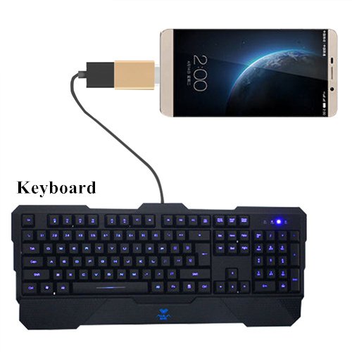 USB-C Adapter, Aigital 2-Pack High-Speed USB-C 3.1 auf USB-A 3.0 Adapter für USB Type-C-Geräte, einschließlich MacBook, Nexus 5X,Nokia N1 Tablet und mehr - 3