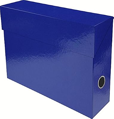 Exacompta 89922E Boite transfert papier 9 cm Bleu foncé