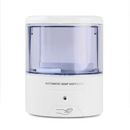 Seifenspender Sensor，LemonBest Automatische Wand Seifendosierer Lotionspender IR-Sensor Touch-free Seife Lotion Pumpe für Küche Badezimmer Hotel