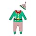 Bluezoo Kids Christmas Elf Sleepsuit And Hat 6-9 Months