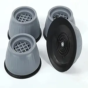 Best Shopping Washer Dryer Non Anti Vibration Pads with Suction Cup Feet for Fridge Washing Machine Table Sofa Bed Leveling Lifting Shock Absorber Furniture Stabilizer Base Support Stand (4 Piece)