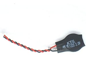 DBTLAP 1PCS kompatybilny z Japan KTS ML1220 notebook backup memory bateria ml1220 with cable plug