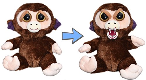 William Mark Feisty Pets Grandmaster Funk Adorable Plush Stuffed Monkey that Turns Feisty with a Squeeze by William Mark