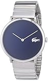 Lacoste Unisex Analog Quarz Uhr mit Edelstahl Armband 2010953