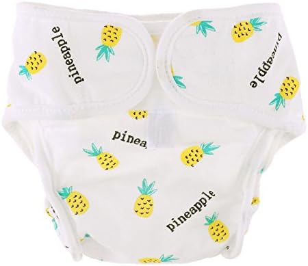 Domybest Reusable Baby Diaper Washable Infant Cotton Training Pants Nappy (Fruit/L)