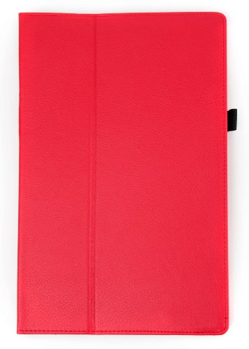 DURAGADGET maßgefertigte PU-Lederschutzhülle für das ARCHOS 101 NEON 10.1 Zoll Tablet PC – ROT - 2