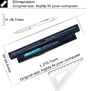 DTK Ultra Hochleistung Notebook Laptop Batterie Li-ion Akku für Dell Inspiron 14 3421 / 14r 5421 3437 N3421 N5421 / 15 3521 / 15r 3537 5521 5537 N3521 N5521 N5537 / 17 3721 / 17r 5737 N3721 N3737 N5721 N5737 5721 MR90Y [ 6-cell 11.1v 4400mah ] - 3