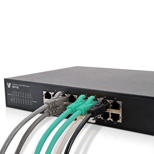 V7 V7E2C6U-03M-GRS CAT6 UTP Netzwerkkabel (RJ-45, Stecker auf Stecker) grün 3m - 4