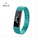Produktbild Fitness Armband Bluetooth Herzfrequenz smart bracelet,Schrittzähler,sport uhr Push Benachrichtigung,Herzfrequenz-Messgerät,Smart Armband für iPhone Android Smartphone–Herren Damen Jungen Mädchen