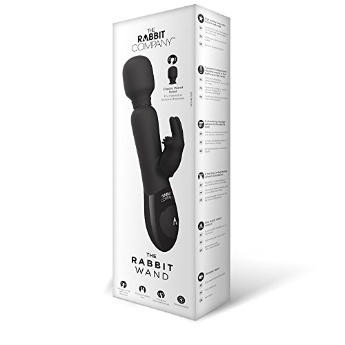 Preisvergleich Produktbild The Rabbit Company Das Kaninchen Firma Zauberstab, schwarz Os