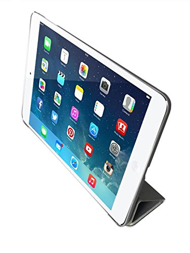 Khomo iPad Mini 4 Hülle Case Silber Gehäuse mit doppelten Schutz ultra dünn und leicht, Smart Cover – Dual Silver - 2