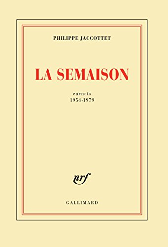 Download La Semaison. Carnets 1954-1979: Carnets 1954-1979 Download La Semaison. Carnets 1954-1979: Carnets 1954-1979