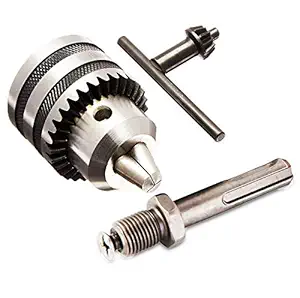 Drill Chuck Key with SDS Adapter, 13mm (Size-13 mm, material-metal, color-silver)