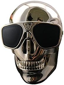 LIN 8800mah Skull Power Bank with Breathing Lamp Surprised Portable Charger Backup External Battery Pack Power Bank for Camping Hiking Traveling Suitable