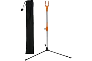 longbowmaker Bogenständer Bogenschießen Recurve Bogen Ständer Leichter Tragbare Compoundbogen Jagdbogen Halter Rack