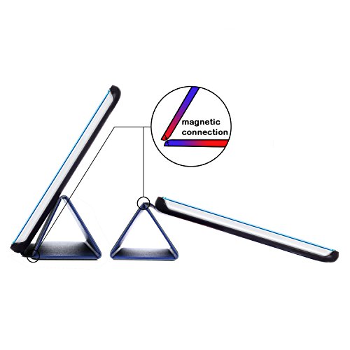 Lenovo Tab 3 7 Plus Hülle, WindTeco Ultra Dünn Smart PU Leder Hülle Ständer Shell Cover Schutzhülle Etui Tasche für Lenovo Tab3 7 Plus (Lenovo TB-7703F / TB-7703X) 7.0 Zoll Tablet 2016 Release - 7