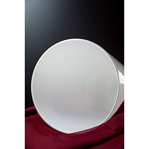 Set 2 x Konische Glasvase ANNA, weiß, 43 cm, Ø 18 cm – Blumenvase / Tischvase – INNA Glas - 3