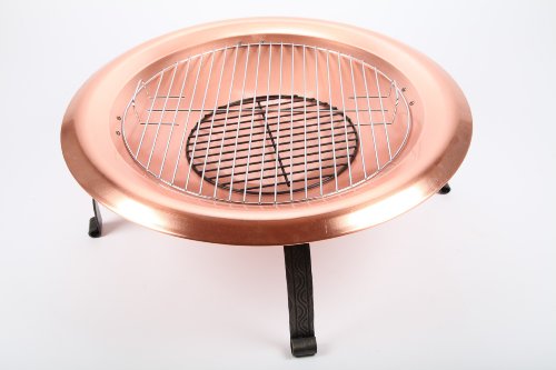 point-garden Feuerschale 74cm Garten-Grill Kupfer - 3