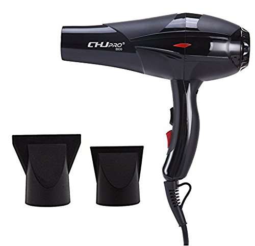 CHJPro 8800 Haartrockner 1800W Elektrische Keramik-Heizung Schwarz