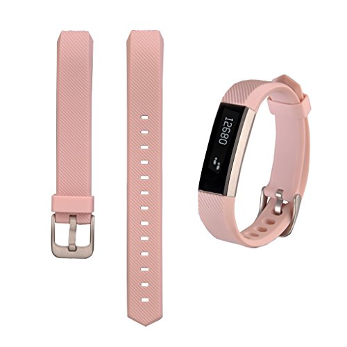 Ritche Ersatzband für Fitbit Alta, Silikon Armband mit Klassischer Schnalle ,ohne Tracker - 4