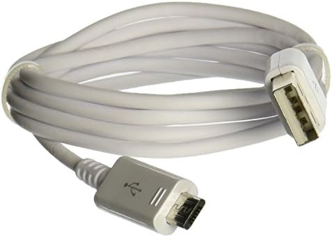 Micro USB 2.0 Data Cable Charging Charger Sync USB 2.0 A to MICRO B Lead for Samsung Galaxy S6/S6 Edge/S6 Edge+/S6 Active S5 Mini S4 I9500/S4 - White