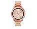 Produktbild Neu!!!Glowjoy Uhrenarmband Edelstahl Kompatibel für Samsung Galaxy Watch 42mm,Dauerhaft Sport Bracelet Damen Herren Metall Armbänder mit Schnellverschluss geeignet für Samsung Gear Sport (Roségold)