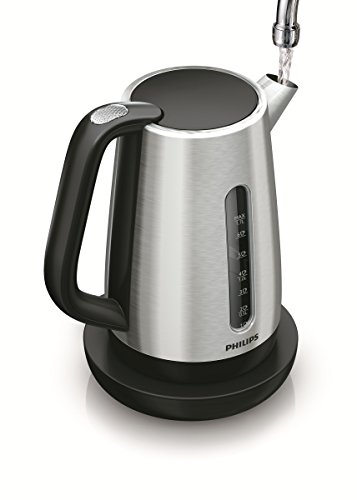 Philips HD9385/21 Wasserkocher, 5 Temperatureinstellungen 40 – 100 °C, 1,7 l, Edelstahl - 6